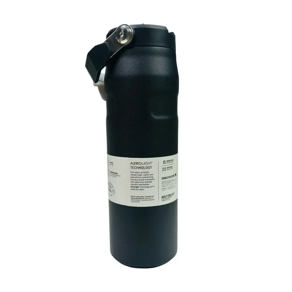 Stanley Aerolight IceFlow Flip Straw 2.0 Lid Water Bottle - Black - 24 Oz - Picture 3 of 4